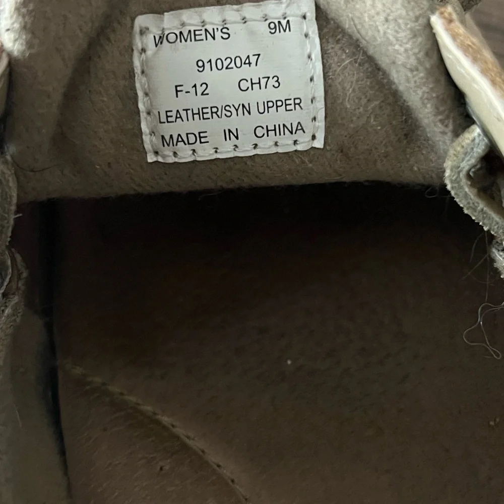 Sperry Tan Top Slider Boat Shoes Size 9